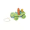 Green Toys - Húzható autó, zöld - JátékManufaktúra