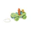 Green Toys - Húzható autó, zöld - JátékManufaktúra
