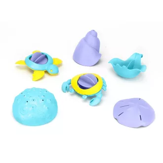 Green Toys - Tengeri világ játékszett (6 db) - JátékManufaktúra