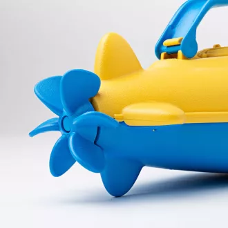 Green Toys - Tengeralattjáró, kék, fogantyúval - JátékManufaktúra