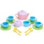 Green Toys - Teakészlet, rózsaszín (17 db) - JátékManufaktúra