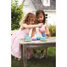 Green Toys - Teakészlet, rózsaszín (17 db) - JátékManufaktúra