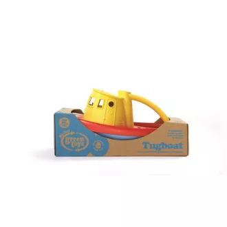 Green Toys - Hajó, sárga - JátékManufaktúra