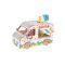 Woodcraft Drevené 3D puzzle Zmrzlinárske auto