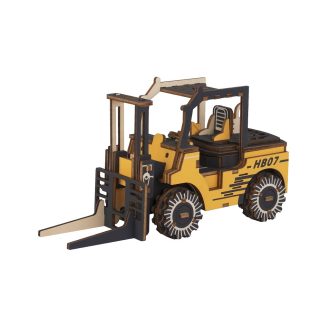 Woodcraft Drevené 3D puzzle Vysokozdvižný vozík