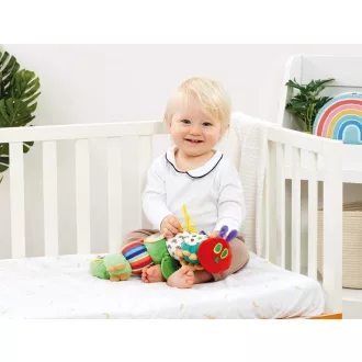 Rainbow Nagyon éhes hernyó aktivitás textiljáték - JátékManufaktúra