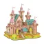 Woodcraft Drevené 3D puzzle Hrad v raji