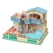 Woodcraft Drevené 3D puzzle Vila na ostrove Lembongon