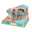 Woodcraft Drevené 3D puzzle Vila na ostrove Lembongon