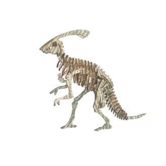 Woodcraft Drevené 3D puzzle Parasaurolophus