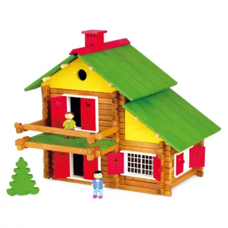 Jeujura - Fa építőjáték (175 db) - JátékManufaktúra