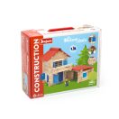 Jeujura - Fa építőjáték házikó 140 db - JátékManufaktúra