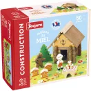 Jeujura - Fa építőjáték: Méhes (50 db) - JátékManufaktúra