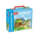 Jeujura - Fa építőjáték: Hegyi tanya (65 db) - JátékManufaktúra