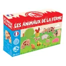 Jeujura - Fa figurák építőjátékokhoz: Háziállatok (20 db) - JátékManufaktúra