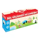 Jeujura - Fa figurák építőjátékokhoz: Kempingezés (8 db) - JátékManufaktúra