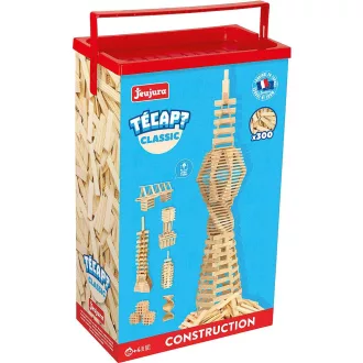 Jeujura - Técap Classic fa építőjáték (300 db) - JátékManufaktúra