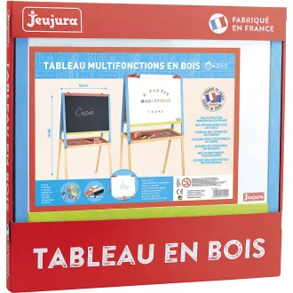 Jeujura - Fa multiaktív tábla kiegészítőkkel (56×43 cm) - JátékManufaktúra