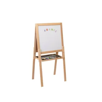 Jeujura Drevená multifunkčná tabuľa 54x54 cm