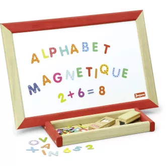 Jeujura - Fa multifunkciós asztali tábla kiegészítőkkel (44×30 cm) - JátékManufaktúra