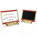 Jeujura - Fa multifunkciós asztali tábla kiegészítőkkel (44×30 cm) - JátékManufaktúra