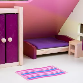 Bigjigs Toys - Fa bútor babaházhoz - JátékManufaktúra