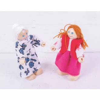 Bigjigs Toys - Családi készlet babaházhoz - JátékManufaktúra