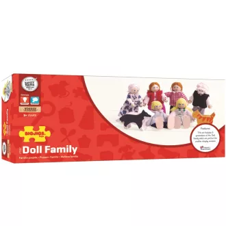 Bigjigs Toys - Családi készlet babaházhoz - JátékManufaktúra