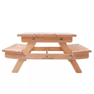 Bigjigs Toys - Fa piknikpad babáknak - JátékManufaktúra