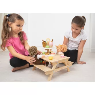 Bigjigs Toys - Fa piknikpad babáknak - JátékManufaktúra