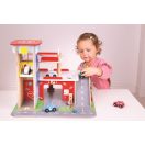 Bigjigs Toys - Garázs parkolóval - JátékManufaktúra