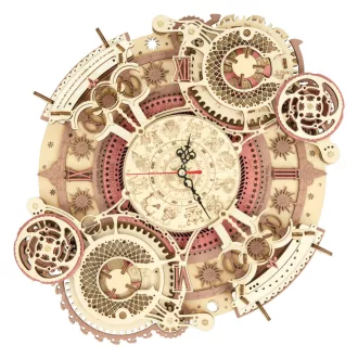RoboTime - 3D fa mechanikus puzzle Óra naptárral - JátékManufaktúra