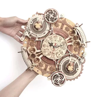 RoboTime - 3D fa mechanikus puzzle Óra naptárral - JátékManufaktúra