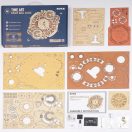 RoboTime - 3D fa mechanikus puzzle Óra naptárral - JátékManufaktúra