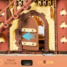 RoboTime - 3D fa mechanikus összerakó Kakukkos óra - JátékManufaktúra