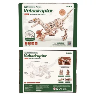 RoboTime - 3D mechanikus készlet, Velociraptor