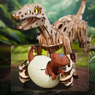 RoboTime - 3D mechanikus készlet, Velociraptor