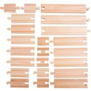 Small Foot - Vasúti vonatpálya 140 db - JátékManufaktúra