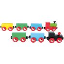 Small Foot - Vasúti vonatpálya 140 db - JátékManufaktúra