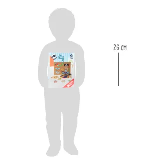 Small Foot - Fa kreatív játék - Kalózok - JátékManufaktúra