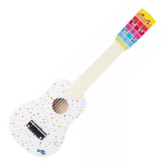 Small Foot - Fa gitár - pöttyös - JátékManufaktúra