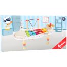 Small Foot - Fa zenélő asztalka pöttyökkel - JátékManufaktúra