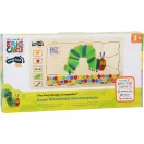 Small Foot - Beillesztős fa puzzle - Éhes hernyó - JátékManufaktúra