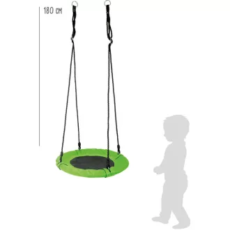 Small Foot - Függőhinta - gólyafészek - zöld - JátékManufaktúra