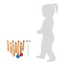 Small Foot - Nagyméretű fa teke - JátékManufaktúra