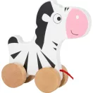 Small Foot - Fa húzós zebra - JátékManufaktúra