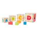 Small Foot - Betűkirakó kockák - JátékManufaktúra