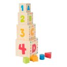 Small Foot - Betűkirakó kockák - JátékManufaktúra