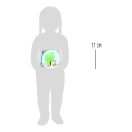 Small Foot - Fa tamburin - rókás - JátékManufaktúra