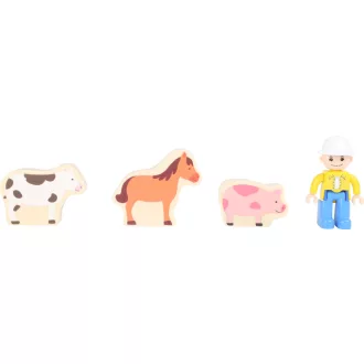 Small Foot - Farm kiegészítőkkel - JátékManufaktúra